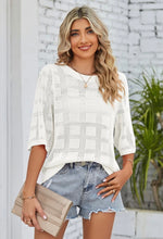 Load image into Gallery viewer, MADDOX CROCHET COTTON TOP - WHITE