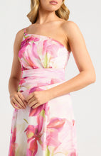 Load image into Gallery viewer, TIGERLILY FLORAL ONE SHOULDER DRESS - PINK