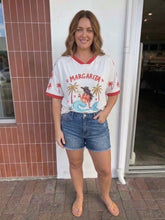 Load image into Gallery viewer, MARGARITA COWGIRL OVERSIZED TEE - WHITE