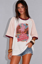 Load image into Gallery viewer, TEXAS RODEO OVERSIZED TEE - WHITE
