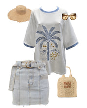 Load image into Gallery viewer, LIVE BY THE SUN OVERSIZED TEE