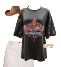 Load image into Gallery viewer, LIVE YOUR DREAMS OVERSIZED TEE