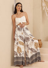 Load image into Gallery viewer, PALM FLOWER PANTS