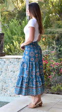 Load image into Gallery viewer, KIMIKO MAXI SKIRT - BLUE