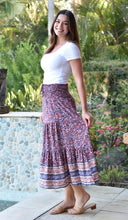 Load image into Gallery viewer, KIMIKO MAXI SKIRT - BERRY