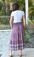Load image into Gallery viewer, KIMIKO MAXI SKIRT - BERRY