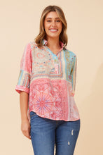 Load image into Gallery viewer, LUKA DIAMANTÉ DETAIL BLOUSE