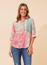 Load image into Gallery viewer, LUKA DIAMANTÉ DETAIL BLOUSE