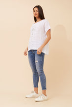 Load image into Gallery viewer, ASHER ITALIAN LINEN TOP - WHITE