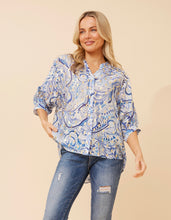 Load image into Gallery viewer, JOLIE BLOUSE WITH GOLD DETAILING
