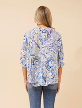 Load image into Gallery viewer, JOLIE BLOUSE WITH GOLD DETAILING