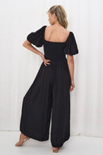 Load image into Gallery viewer, MOLLI BLACK JUMPSUIT - IRIS MAXI