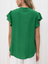 Load image into Gallery viewer, EDEN GREEN BLOUSE - IRIS MAXI