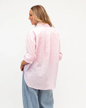 Load image into Gallery viewer, MI AMORE STRIPE SHIRT - PINK