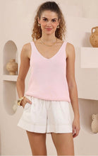 Load image into Gallery viewer, FAITH KNIT TANK - PINK