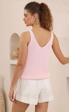 Load image into Gallery viewer, FAITH KNIT TANK - PINK