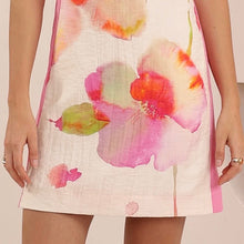 Load image into Gallery viewer, PINK PETAL MINI DRESS