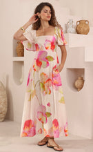 Load image into Gallery viewer, PINK PETAL MAXI DRESS - IRIS MAXI
