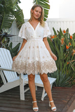 Load image into Gallery viewer, WILLOW EMBROIDERED COTTON DRESS