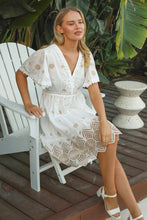 Load image into Gallery viewer, WILLOW EMBROIDERED COTTON DRESS