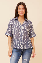 Load image into Gallery viewer, CHELLE BLOUSE - WITH SILVER FOIL DETAIL