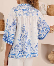 Load image into Gallery viewer, AZURE BLOUSE - IRIS MAXI