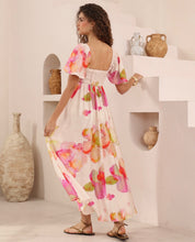Load image into Gallery viewer, PINK PETAL MAXI DRESS - IRIS MAXI