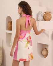 Load image into Gallery viewer, PINK PETAL MINI DRESS