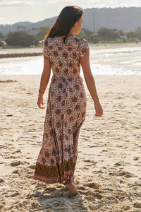 JAASE WILD GYPSY CARMEN MAXI DRESS