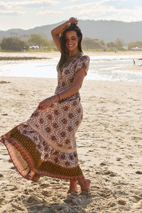 JAASE WILD GYPSY CARMEN MAXI DRESS