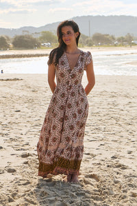 JAASE WILD GYPSY CARMEN MAXI DRESS