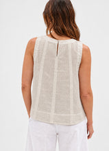Load image into Gallery viewer, OAKLEY LINEN TOP - NATURAL