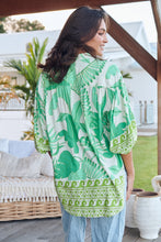 Load image into Gallery viewer, JAASE PALMETTO GYPSEA BLOUSE
