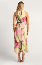 Load image into Gallery viewer, OASIS FLORAL HALTER DRESS