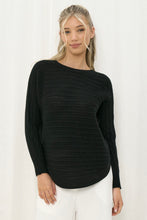 Load image into Gallery viewer, DREW KNIT BLACK JUMPER - IRIS MAXI