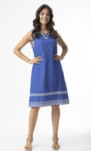 Load image into Gallery viewer, KARA EMBROIDERED SHIFT DRESS - ORIENTIQUE