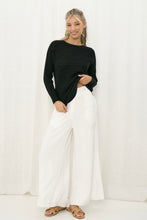 Load image into Gallery viewer, DREW KNIT BLACK JUMPER - IRIS MAXI