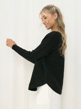 Load image into Gallery viewer, DREW KNIT BLACK JUMPER - IRIS MAXI