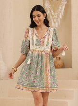 Load image into Gallery viewer, MALLORY LACE TRIM DRESS