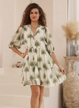 Load image into Gallery viewer, PALM LEAF DRESS