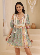 Load image into Gallery viewer, MALLORY LACE TRIM DRESS