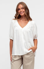 Load image into Gallery viewer, ZOE WHITE BLOUSE