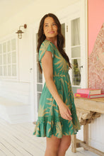 Load image into Gallery viewer, JAASE ISLAND LUXE CARMEN MINI DRESS