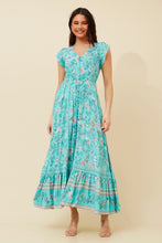 Load image into Gallery viewer, MOROCCO FLORAL MAXI DRESS