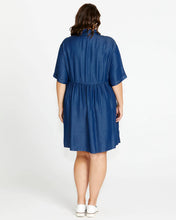 Load image into Gallery viewer, MILEY LYOCELL SHIRT DRESS - BLUE HAZE - BETTY BASICS