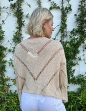 Load image into Gallery viewer, DIAMOND CROCHET KNIT JUMPER