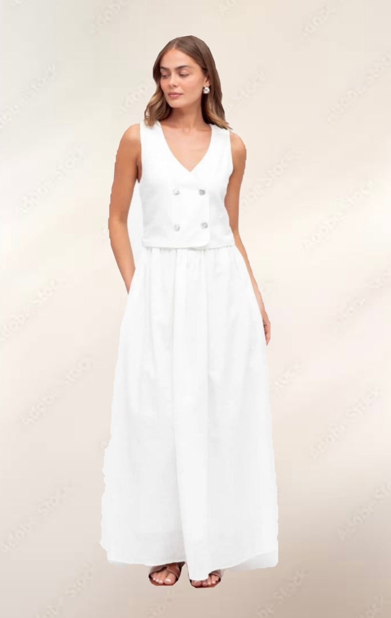 WHITNEY VEST MAXI DRESS