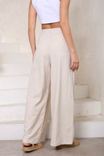 Load image into Gallery viewer, EVERLEY LINEN PANTS - IRIS MAXI