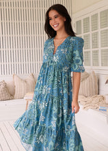 Load image into Gallery viewer, JAASE SERENADE EVE MIDI DRESS
