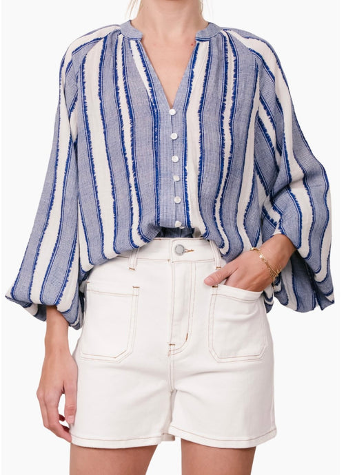 LUCINDA STRIPE BLOUSE